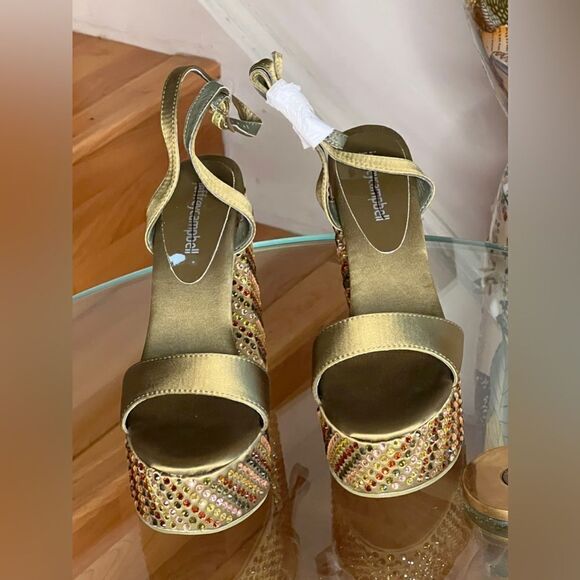 Free People x Jeffrey Campbell Carrie Platform Sandals - Picture 2 of 5